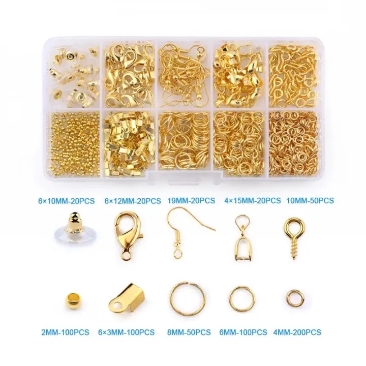 Jewelry%20Findings%20Tools%20Set%20Alloy%20Accessories%20Earring%20Hooks%20Clip%20Buckle%20Lobster%20Clasp%20Open%20Jump%20Ring%20Jewelry%20Making%20Supplies%20Kit%20-%20Image%207