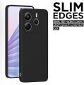 For Xiaomi Redmi Note 14 4G Silicone Soft Gel Rubber Slim Liquid Cover Shockproof Protective Anti-Scratch Phone Case.