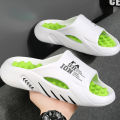 2024 Summer Men Massage Slippers Sides Indoor Outdoor Sandals Beach Casual Shoes Soft Sole Slides Men Flip-Flops Men'S Sandals.