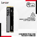 Lexar NM790 2TB M.2 2280 PCIe Gen 4×4 NVMe SSD with NVMe 1.4 Technology Standard - PCle Gen 4x4 Interface - Compatible with PlayStation5. 