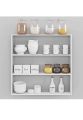 RWC Kitchen Shelf 3 Tier Multipurpose Wooden Wall Mounted Kitchen Wall Shelf/Kitchen Storage Shelf/Bathroom Wall Stand 24x24". 