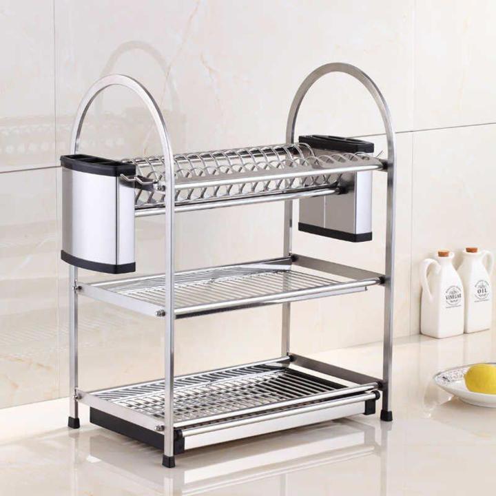 Kitchen Organizer Stainless Steel Dish Rack