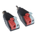 Speaker Wire A/V Cable to Audio Male Famale RCA Connector Press Plug Terminal Encounter.