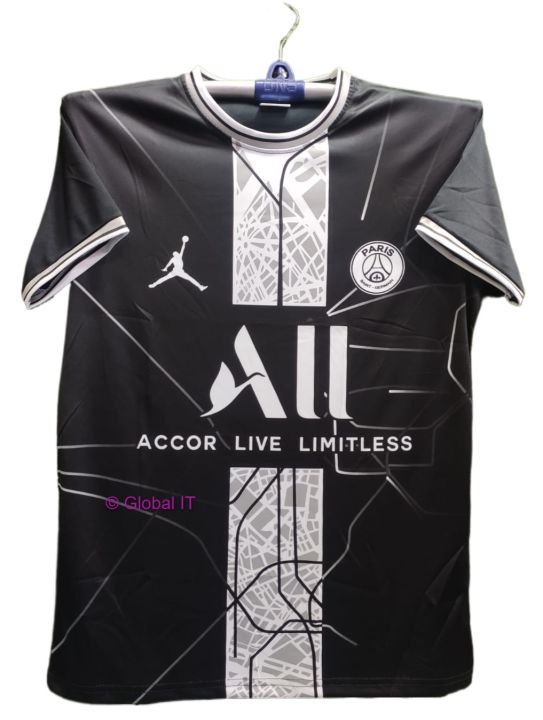 psg black and white kit
