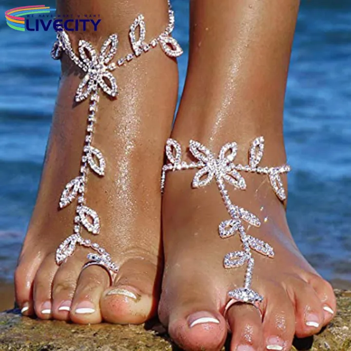 Beach%20Anklet%20Fine%20Workmanship%20Leaves%20Shape%20Ankle%20Bracelet%20with%20Toe%20Ring%20-%20Image%207