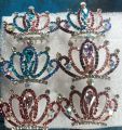 Crown/mini Hair comb crown/Girl Kids Fashion Rhinestone Princess Hair Clip Wedding Crown Hairpin Comb Tiara. 