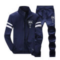 Blue Stylish Jacket With Pant for Man. 