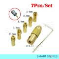 Small Electric Drill Bit Collet Micro Twist Drill Chuck Set 0.5-3.0mm. 