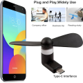 Type C Mini USB Phone Fan for Mobile phone.