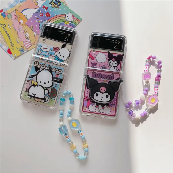 Pacha Dog Clow M Samsung z Phone case FLIP 4 Folding filp 5 Lanyard 3 Protective Cover Applicable Galaxy