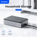 ORICO Household Storage Type-C Port 3.5'' HDD/SSD Network Attached Storage with Automatic Backup Remote Access & Share Data. 