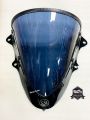 Motorcycle Windshield Windscreen Visor Compatible Twin Core KSI Rubber For YAMAHA R15 V3 Motorcycle (Black Color). 