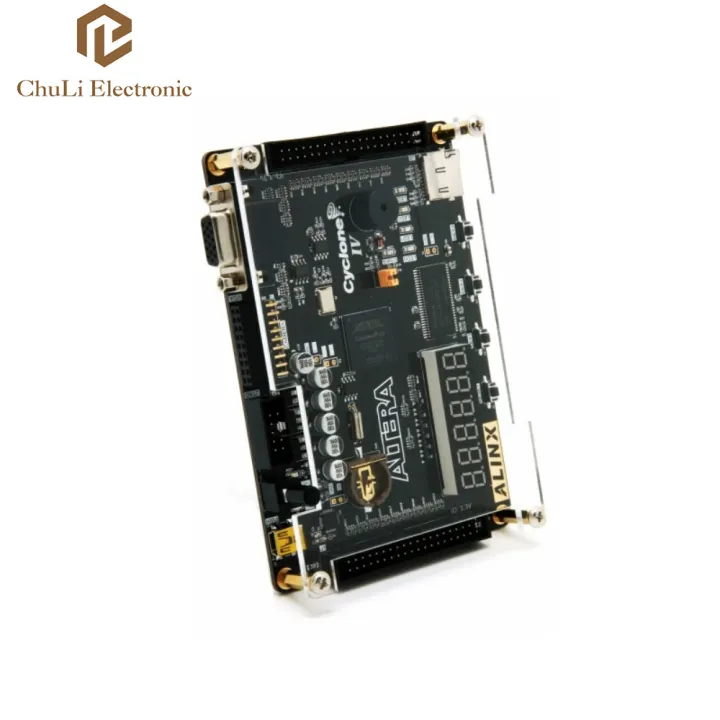 Alinx%20AX301%20ALTERA%20FPGA%20Black%20Gold%20Development%20Board%20CYCLONE%20IV%20EP4CE6%20with%20video%20tutorial%20-%20Image%202