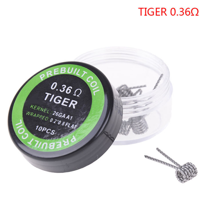 10Pcs%20A1%20Alien%20Quad%20Hive%20Fused%20Clapton%20Tiger%20Heating%20Wire%20Premade%20RBA%20RDA%20Coil%20-%20Image%207