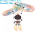 Spaceman Mini Infrared Induction Flying Toy Astronaut Style Aircraft Toy with Remote control Induction Flying Machine Automatic Flight Kids Toy. 