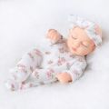 EAURA Real Reborn Baby Doll Mini Soft Touch Reborn Toddler Doll Full Body Lifelike Silicone Reborn Dolls Girls Birthday Gift. 