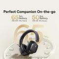 Baseus Bowie 30 Max Wireless Headphones -45dB Active Noise Cancellation Certified Earphone Bluetooth 5.4 Over-Ear Headsets 65H. 