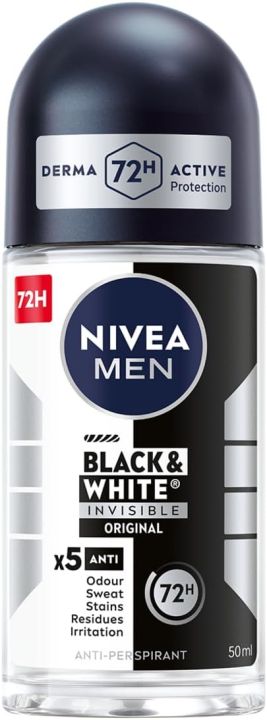 NIVEA%20MEN%20Deodrant%20Black&White%2072%20H%20Invisible%20Fresh%20Antiperspirant%20in%20the%20ball%20for%20men%2050ml%20-%20Image%207