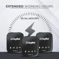 DigiTek® (DWM 101) Wireless Microphone System for DSLR, Camcorder, Smartphone & Tablet DWM 101. 