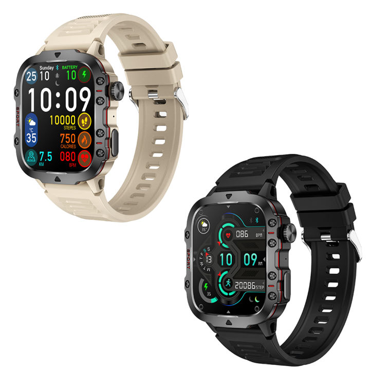 Qiunery%20QX11%20Smart%20Watch%20Sleeping%20Heart%20Rate%20Blood%20Oxygen%20Blood%20Pressure%20Monitor%20Waterproof%20Fitness%20Watch%20With%201.96%20Inch%20Touch%20Screen%20For%20Smart%20Phones%20Tablet%20Laptop%20-%20Image%203