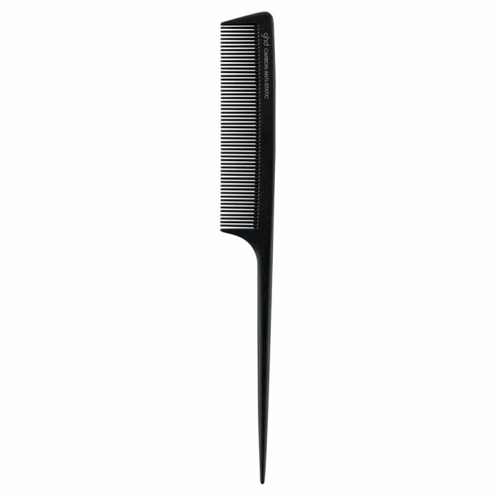 RAT Tail Combs Professional Style Anti Static Heat Resistant Tail Comb Black Tease Layers Rattail Comb For Back Combing Root Teasing Men Women Beauty Products Plastic Handle Hairbrush