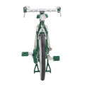 1:10 Alloy Bicycle Model Vintage Miniature Simulation Collection Free Standing Bike Model with Inflator Briefcase. 