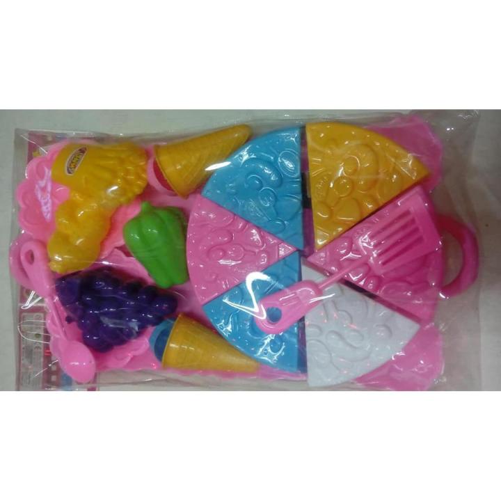Kitchen Pizza Party Fast Food Toy For Kids