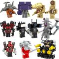 Skibidi Toilet Building Blocks Toy Set Tv Man Cameraman Speakerman Drill Man Clock Camera Speaker Man Skibidi Toilet Block Toy.