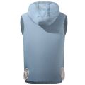 Men Summer USB Charg  Air Conditioning Clothing Fan Cooling Vest Cooling Srt Man Vest Outdoor Cooling-Q292 GY Suit. 