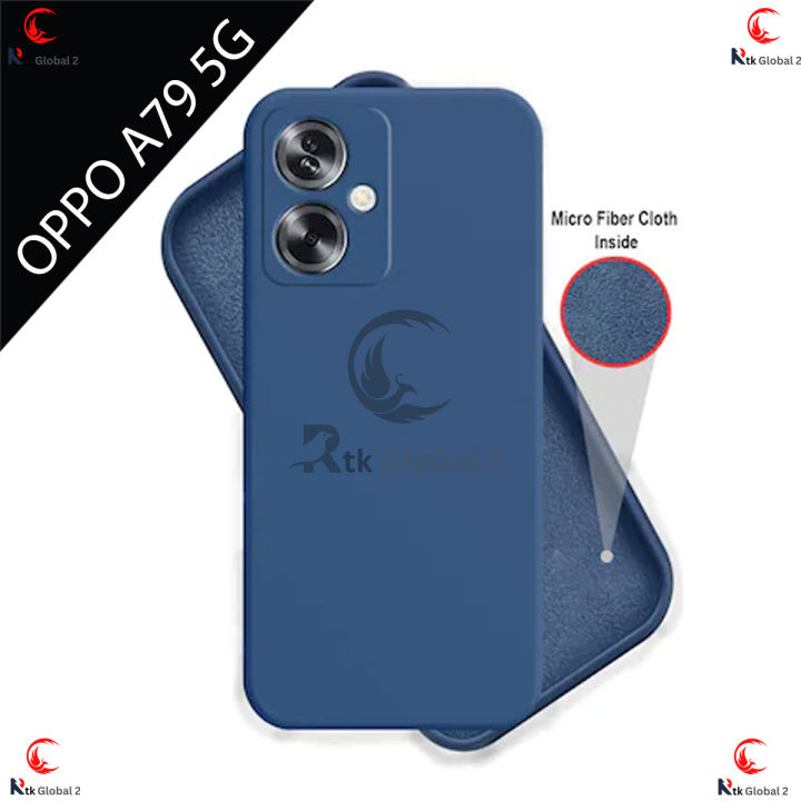 Silicone%20Case%20For%20OPPO%20A79%205G%20/%20Protection%20Smooth%20Soft%20Silicone%20Back%20Cover%20Case%20-%20Image%202