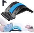 Lumbar Back Stretcher, Orthopedic Support Pain Relief Device, Upper and Lower Spine Stretching Arch Massager, Relieve Scoliosis and Sciatica Nerve Pain, Posture Aligner, Massage Stretch Therapy. 
