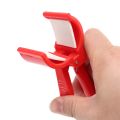 2X Merchandise Retail Sign Card Price Tag Pop Display Holder Clip Clamp Red. 