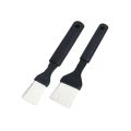 Oil Brush 2pcs Set - Black. 