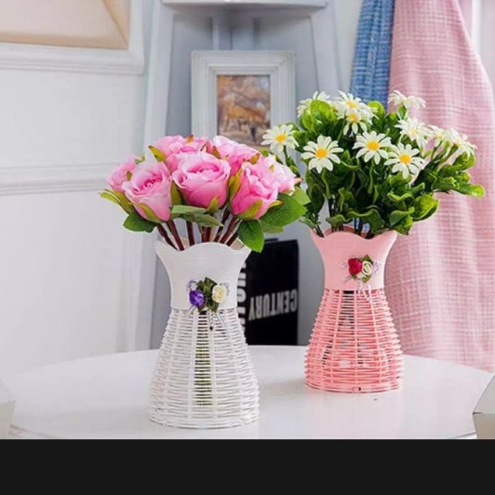 Flower%20Plastic%20Vase%20For%20Home%20Wedding%20Decoration%20-Not%20Excluding%20Flower%20-%20Flower%20Vase%20-%20Image%203
