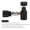 CO2 Refill Adapter Soda Connector with W21.8‑14 Fit for Club Black. 