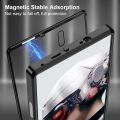 Metal Frame Case for REDMAGIC 9S Pro+ / 9S Pro / 9 Pro+ / 9 Pro with Clear Tempered Glass Back Cover Camera Protection.