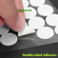 50 pairs x 2cm Round Self Adhesive Velcro Tape Hook and Loop Velcro Dot Fasteners (White). 
