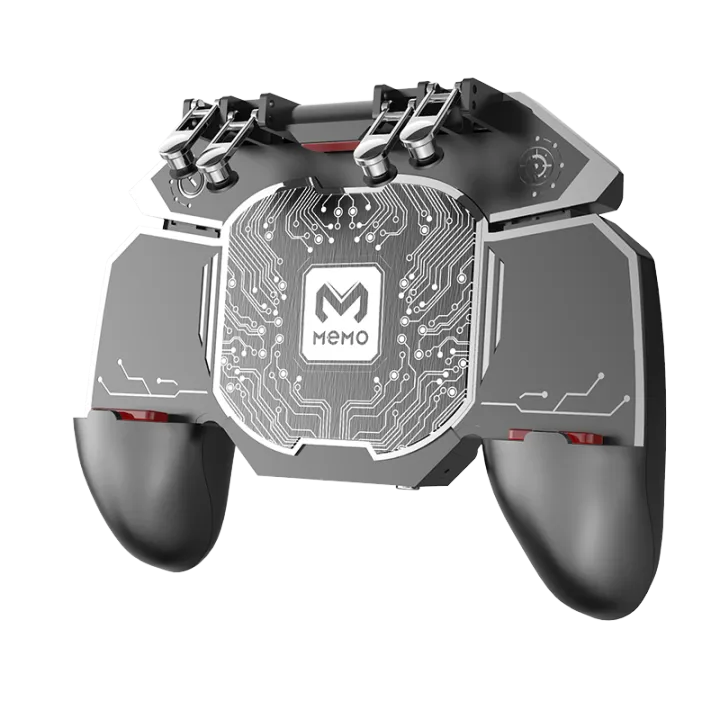 MEMO%20DL100%20Mobile%20Phone%206%20Fingers%20PUBG%20Gamepad%20Joysticks%20Controller%20Built-in%20Battery%20with%20Semiconductor%20Radiator%20for%20IOS%20Android%20-%20Image%207