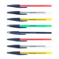 Econo - Gives impression of a pencil - Long Usage - Classic Looking - Multicolor - Pack Of 30 Pens Black ink color - Ball Pen. 