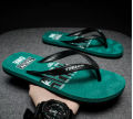 2022 summer new men's casual plus size slippers korean trendy beach flip flops outdoor fashion sandals. 