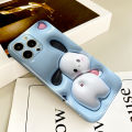 Hontinga for Samsung Galaxy S21+ 5G Back Cover Cool Cute Kuromi All-inclusive Film Hard Phone Case Camera Protection Mobile Cover.
