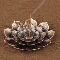 【Daily Necessities For Anyone Store】Stick Alloy Oven Catcher Metal Vintage Aromatherapy Perfume Incense Holder Fragrance Flower Shape.