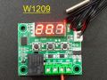 W1209 digital temperature controller DC 12V 10A Relay Three Digit RED LED Display with Waterproof NTC Sensor for Room-Incubator-Aquarium.