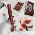 MAGIC CASA Chocolate Lip Glaze Velvet, Matte, Soft Mist, Satin Have Long-lasting Lip Gloss Lipstick Women Makeup Set.