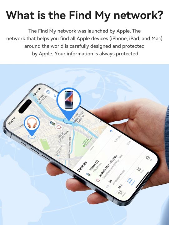 HOCO%20E94%20Airtag%20intelligent%20positioning%20Pets%20Dog%20Key%20Trackers%20Smart%20anti-lost%20device%20with%20Case%20Tracking%20Find%20My%20Elderly%20Kids%20-%20Image%204