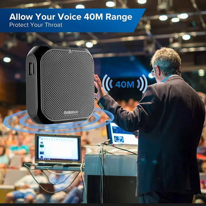 Rolton%20Portable%20Voice%20Amplifier,%20Megaphone%20Booster%20with%20Microphone%20Loudspeaker%20Personal%20PA%20System%20for%20Voice%20Amplification%20-%20Image%206