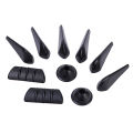Car Body Anti-collision Strip Wind Noise Reduction Kit Car Wind Resistance Reducing Spoiler Rearview Mirror Decorative Strip Deflector. 