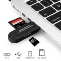 USB Card Reader SD TF Card USB 2.0 Cardreader Smart Memory Micro USB OTG Card Readers Adapter for Computer Laptop Acessories（white）. 