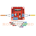 L298N Dual H-Bridge Motor Driver Module | DC & Stepper Motor Controller | High Power Motor Driver for Arduino, Robotics & DIY Electronics Projects. 