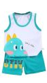 Boys summer megi cartoon dress colorful set.
